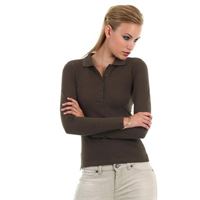 POLO SAFRAN DONNA MANICA LUNGA
